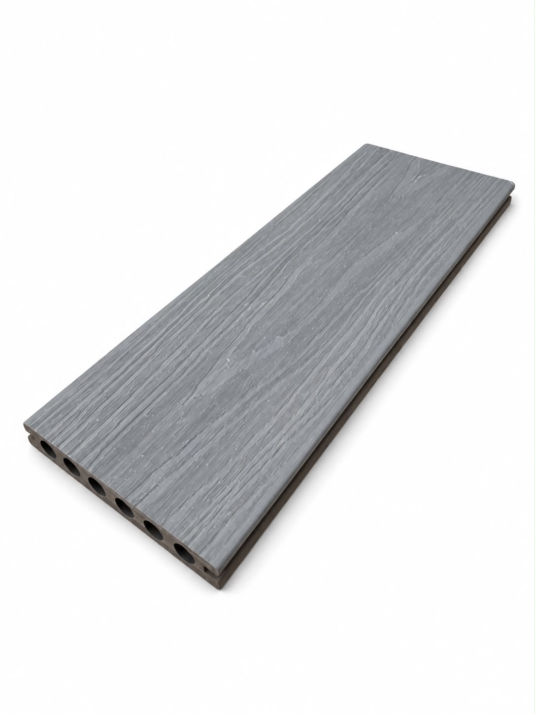Ash composite decking board finish